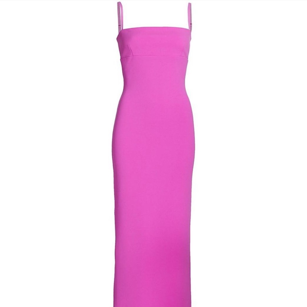 SOLACE LONDON - Hot Pink Riley Gown
